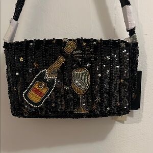 Beaded bag NEW
New Years Eve champagne theme